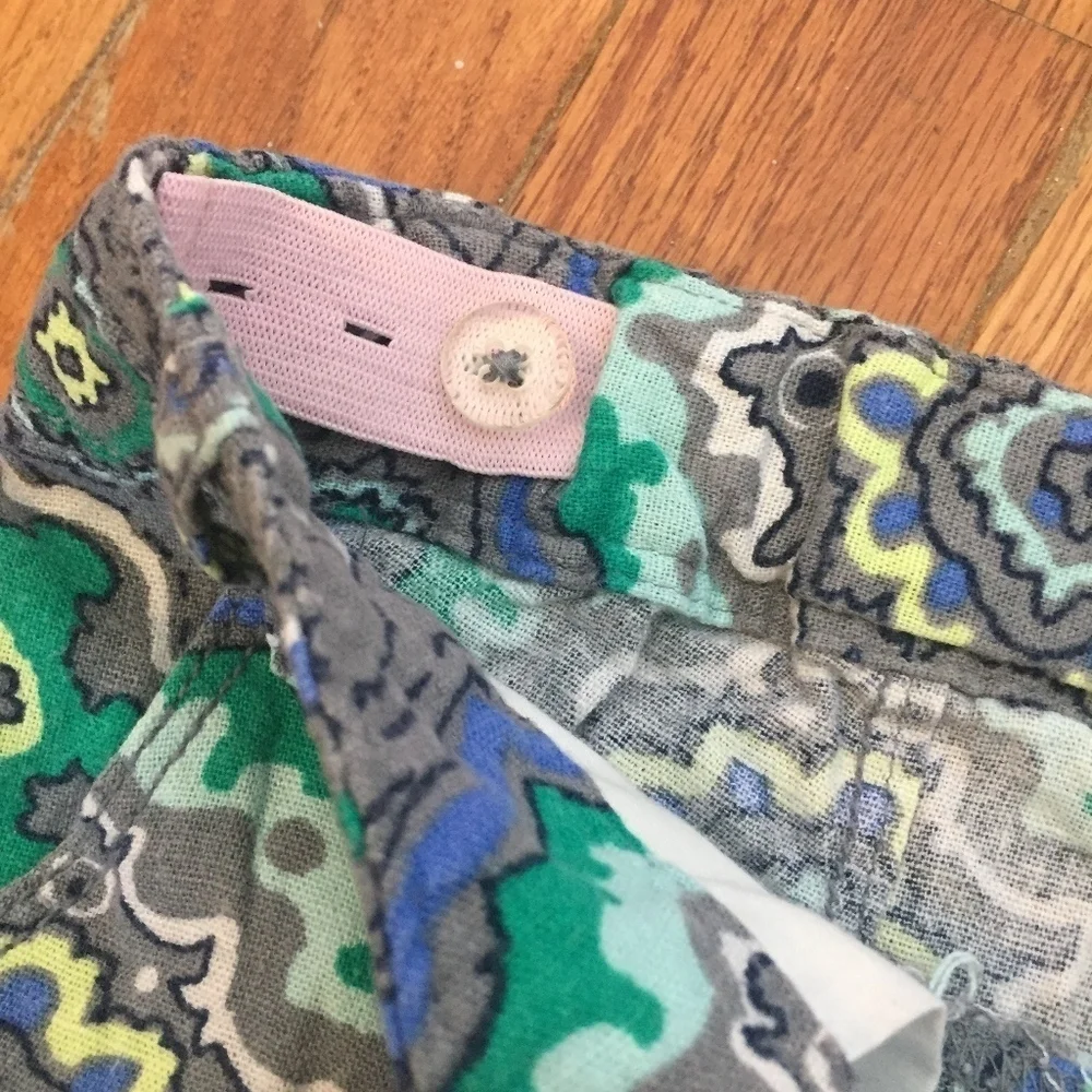 3/$20 Old Navy Linen Bold Printed Shorts Sz 16